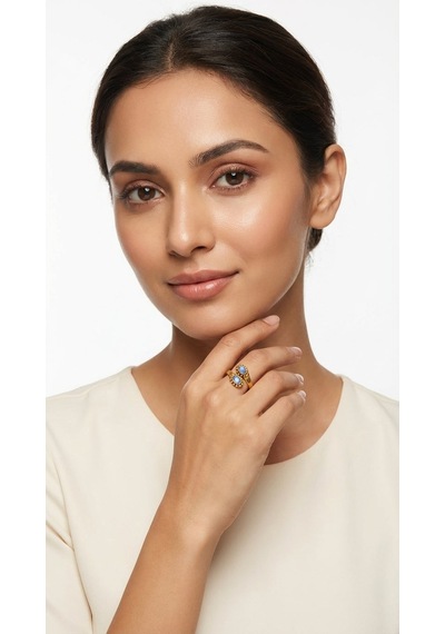 Nomad Glow Duo Yüzük Sarı
