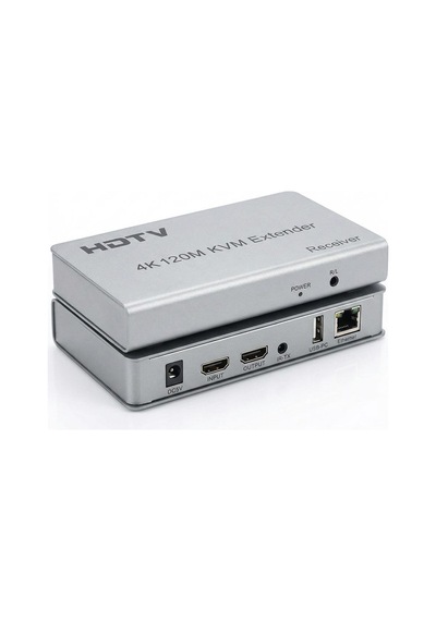 Enkado Ekd-he120kvm 4k 120 Metre Hdmı Usb Kvm Extender Görüntü Aktarıcı