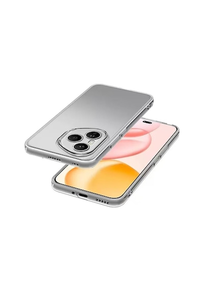 Noktaks - Honor Uyumlu Honor 400 Pro - Kılıf Şeffaf Soft Slim Fitt Süper Silikon Kapak - Şeffaf - T38294 Şeffaf