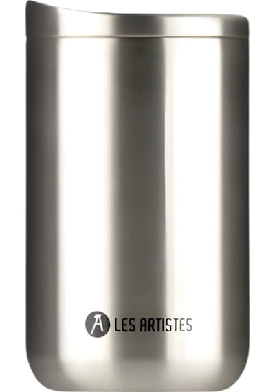 Les Artistes Paris Isı Yalıtımlı Çelik Termos Mug 350ml Metal Gri
