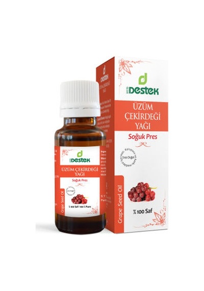 Destek Üzüm Çekirdeği Yağı 50 ML