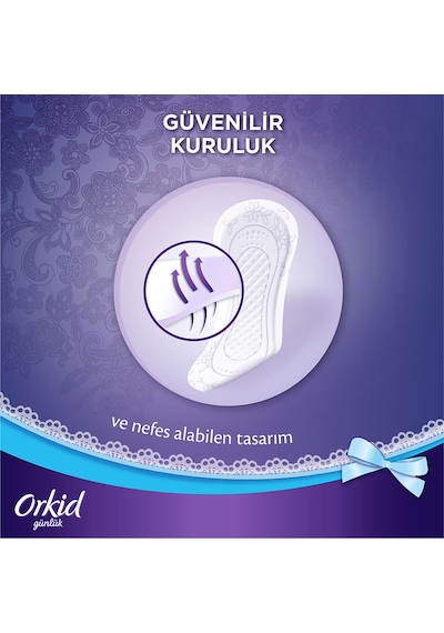 Orkid Günlük Koruma Normal 20'li