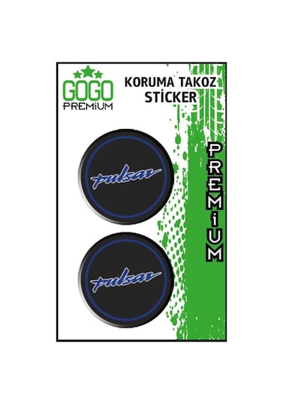 Bajaj Pulsar 3 Koruma Takozu Ikili Damla Sticker
