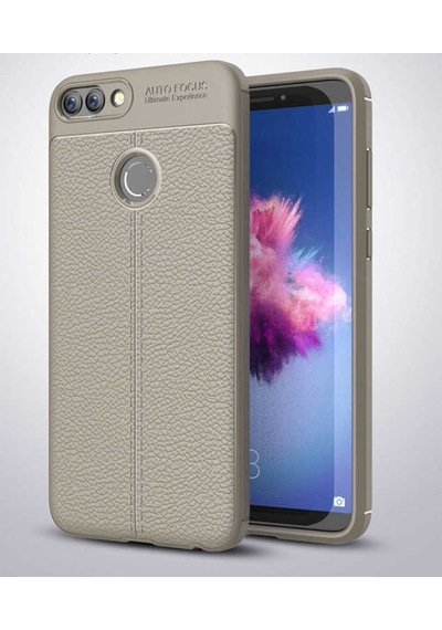 Huawei P Smart Kılıf Zore Niss Deri Desenli Silikon Kılıf (500612679)