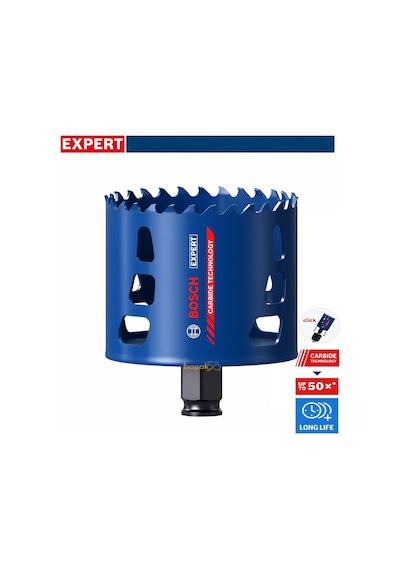 Bosch Expert 80 Mm Farklı Malzemeler İçin Karbür Panç 2608901898