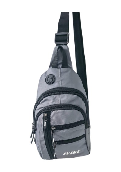 Anılbags Anıl Bags Keten Kumaş Gri Ve Usb Çıkışlı, Askılı Çapraz Göğüs