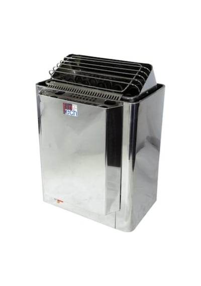 Fıntech Dıştan Panolu Sauna Sobası Combi Model 3+2kw 2-4m3 12,8kg Taş Kapasitesi -toptancıyızbiz