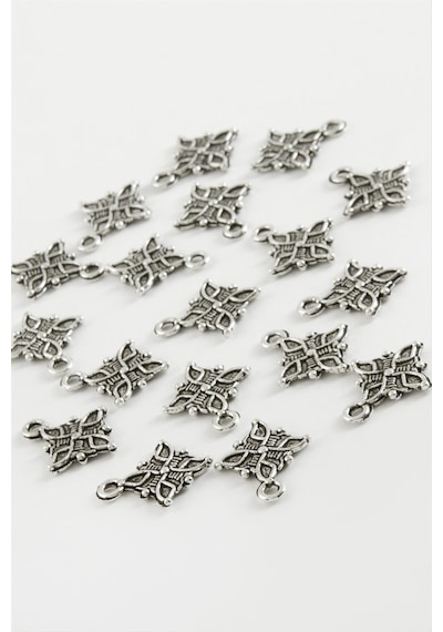 Çiçek - 514 - Tesbih Aparatı 50 Gram - Edntrend - Gümüş Rengi