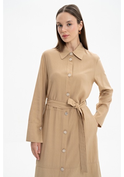 Aker 24ss04136111 Küçük Beden Elbise 24ss04136111 038 Camel Camel