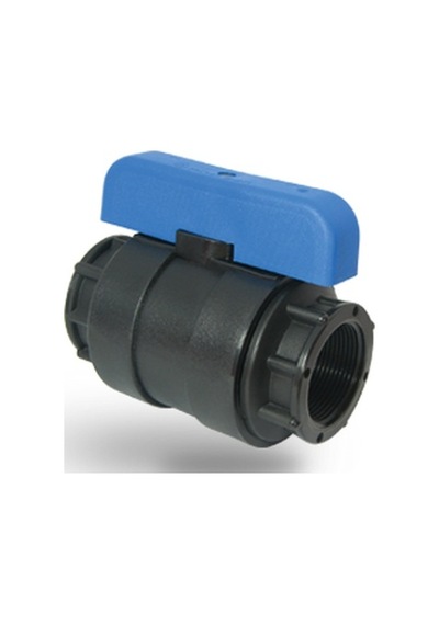 1/2" - 1/2" MAVİ SERİ KÜRESEL VANA DİŞİ DİŞİ