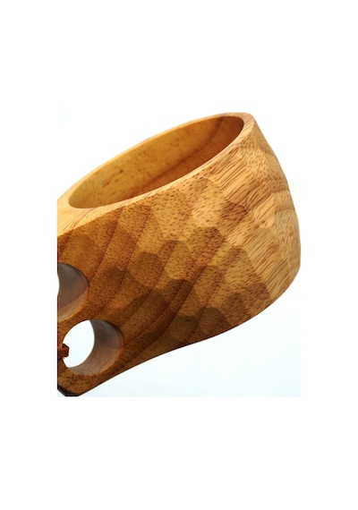 Rox Wood 001 Kuksa Ahşap Bardak Desenli