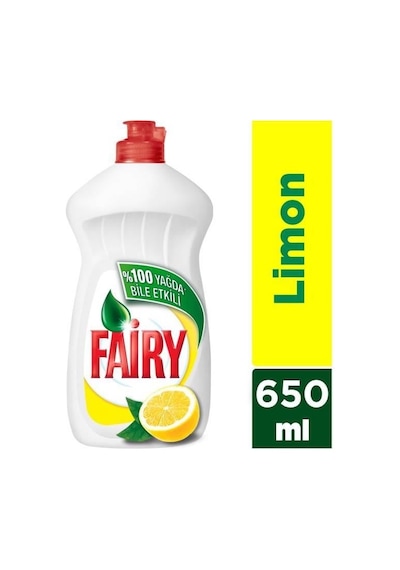 Sıvı Bulaşık Deterjanı Limon 650ml