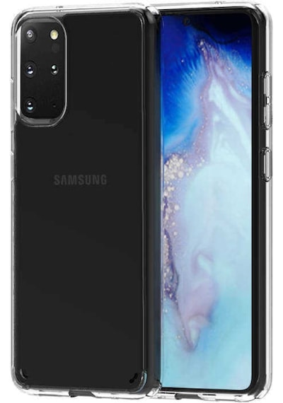 Galaxy S20 Plus Kılıf Zore Coss Şeffaf Sert Silikon Kılıf Renksiz
