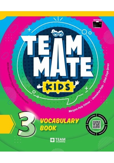 3.sınıf Team Mate Vocabulary Book + Test Book Set Smılıng Practice Hediyeli