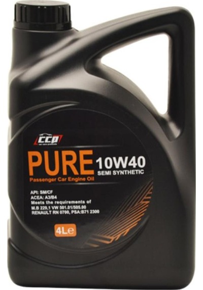 Ccp Pure 10w40 Semı Synhetıc 4 Lt