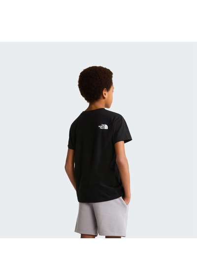 The North Face Teen Sımple Dome Regular Ss Tee Genç Tişört Nf0a87t4jk31 Siyah