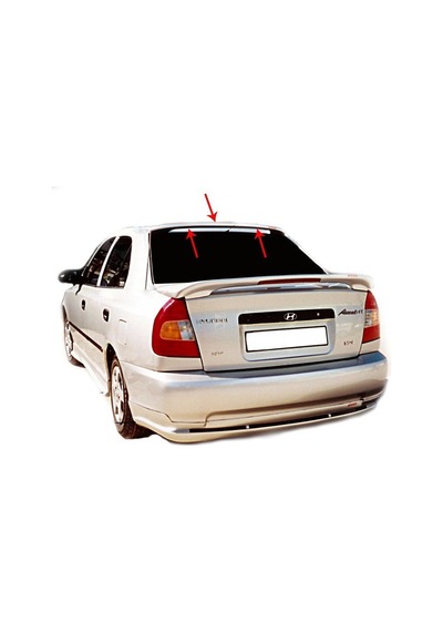 Hyundai Accent Lc Spoiler Camüstü Fiber 2000 2003