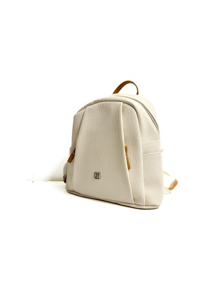 Just Polo Kadın Yeni Sezon Büyük Boy Sırt Çantası 6011mh Krem Camel Yeni