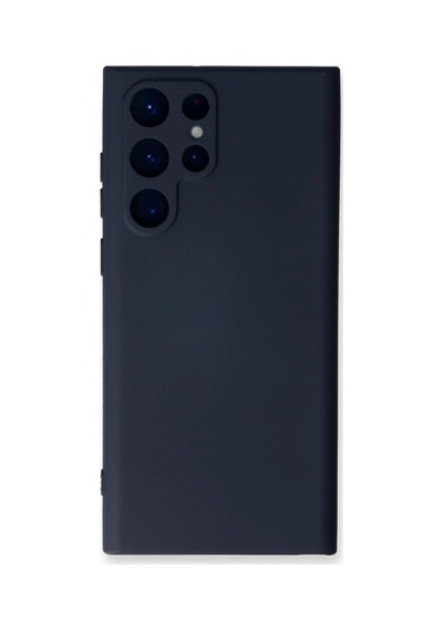 Samsung Galaxy S24 Ultra Kılıf Nano İçi Kadife Silikon - Lacivert 0.2M-Çok Renkli