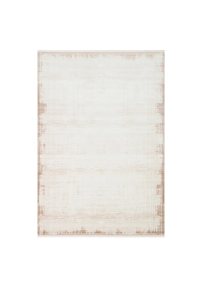 Eko Halı Pera 01 Beige Akrilik Yıkanabilir Kaymaz Tabanlı Modern Halı Bej