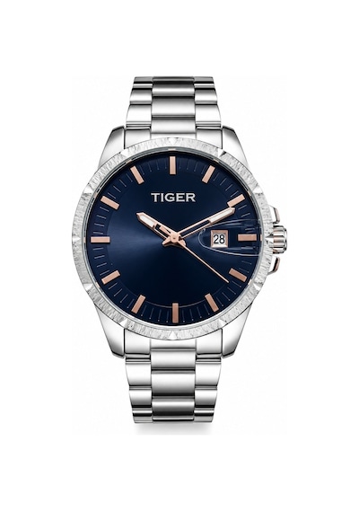 T0-3225rbl Tıger Çelik Erkek Saati Metalik Gri