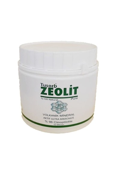 Pazar10 Zeolit Klinoptilolit Aktif Ultra Mikronize 10 Mikron Toz 300 Gr