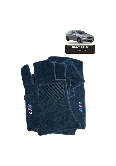 Oto Halı Paspas Seti Bmw 1 F20 2011 2019 Uyumlu Sport Kaymaz & Şık Tasarım - Harfli