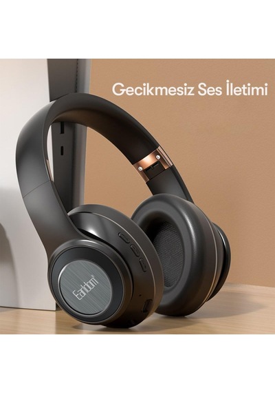 Stereo Bluetooth Kablosuz Kafaüstü Kulaklık Mikrofonlu