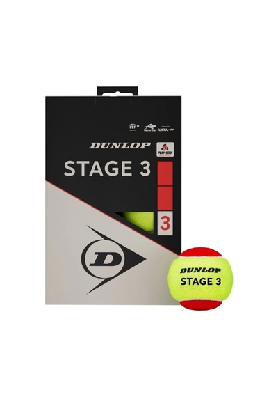 Dunlop D Tb Stage 3 Red 12 Box Çocuk Tenis Topu