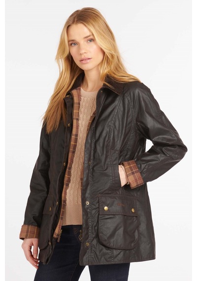 Barbour Beadnell Yağlı Ceket Ru52 Rustic