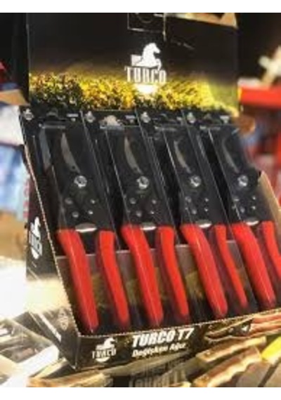 Turco Turco T7 Bağ Makası-Değişken Ağızlı