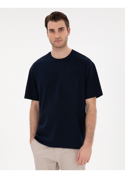 Pierre Cardin Erkek Lacivert Tişört Basic 50306991-vr033 Lacivert