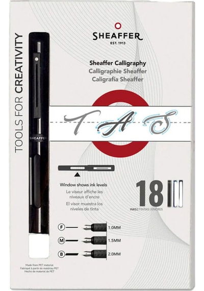 Sheaffer Kaligrafi Dolma Kalem Mini Set Siyah Çok Renkli