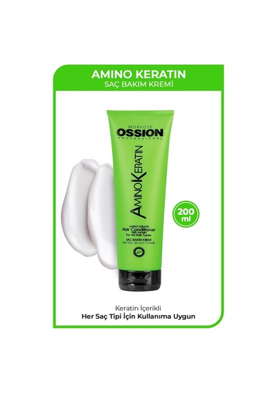 Saç Bakim Kremi & Ossion Amino Keratin 300ml