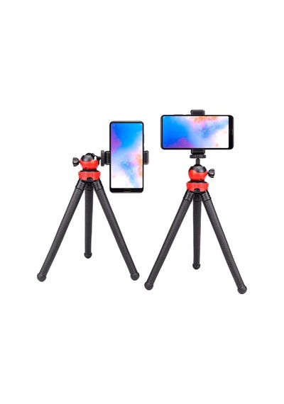 Esnek Youtuber Yayıncılar Ve Sosya Medya İçin İdeal 30cm Ahtapot 360 Derece Taşınabilir Ayakları Bükülebilir Se Diğer