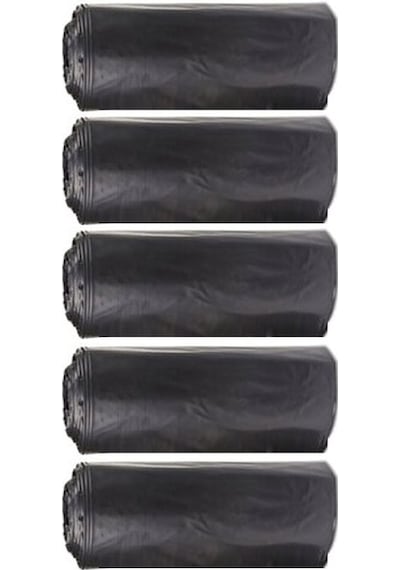 J-500 Jumbo Boy Çöp Poşeti 80X110 Cm 10 Lu Rulo 5 Paket 50 Adet