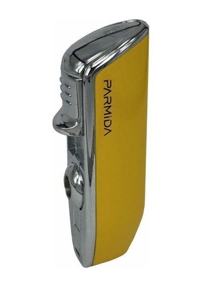 Parmida Torch 3 Jet Puro Çakmağı Sarı Metal
