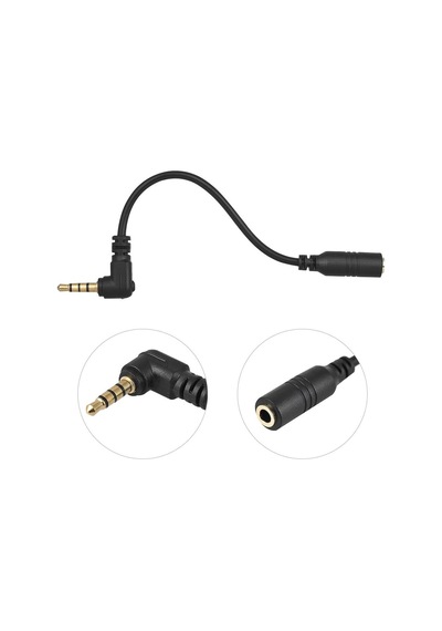 3 Kutuplu Aux To 4 Trrs Mikrofon Kulaklık Çevirici Dönüştürücü