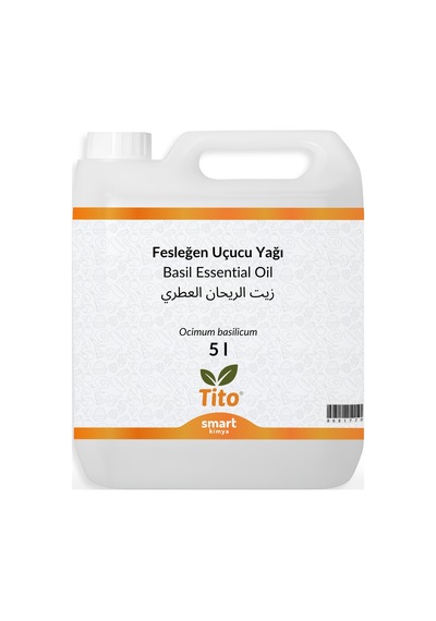 Fesleğen Uçucu Yağı Ocimum Basilicum 5 Litre 5 L