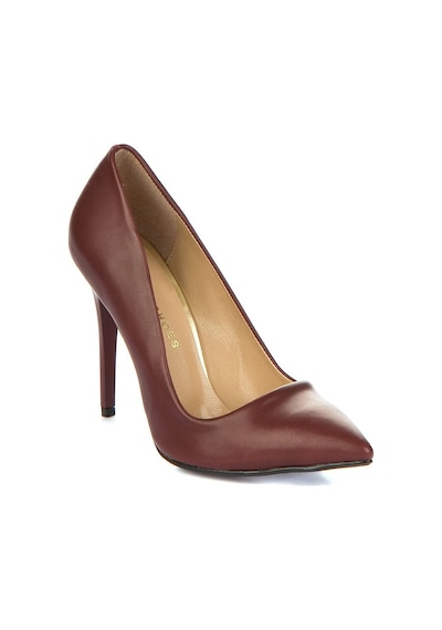 Fox Shoes Bordo Kadın Topuklu Ayakkabı 8922151909