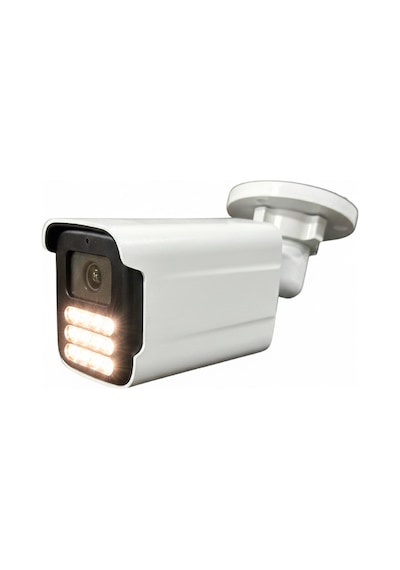 5 Li Araç İnsan Yüz Tanımalı Hareket Algılayan 5 Mp Lens 12 Warm Led Gece Renkli Kamera Seti 5915w