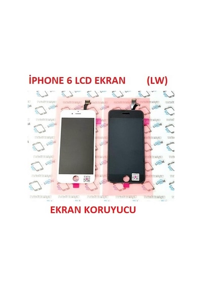 Apple Uyumlu iPhone 6 Lcd Ekran Dokunmatik (LW)(Tkgz9)
