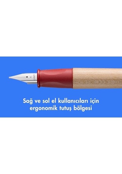 Lamy Abc Dolma Kalem Ahsap Govde A Uc Kirmizi Diğer