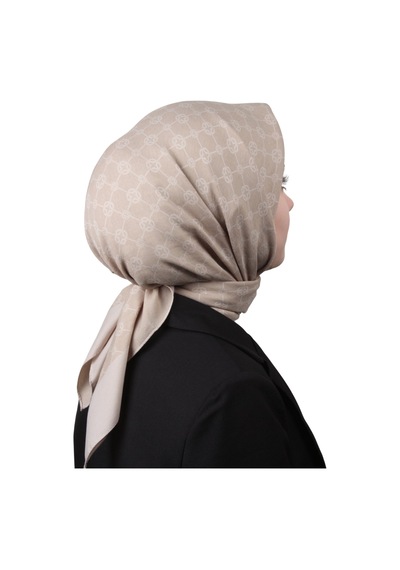 Armine Aker Elegance Monogram Eşarp 1090500 001