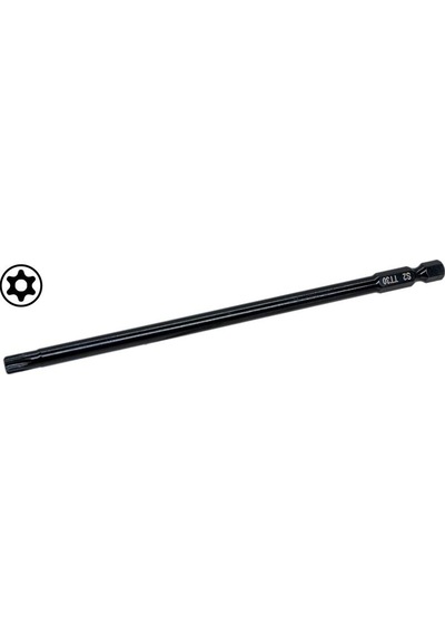 6432 Manyetik Uzun Delikli Torx Bits Uç Tt30x150 Mm