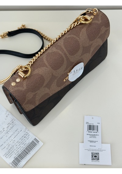 Coach Klare Envelope Crossbody Kadın Çanta Acı Kahverengi - Bej