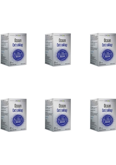 Ocean Extramag 200 Mg Magnezyum 30 Tablet 6'lı Paket