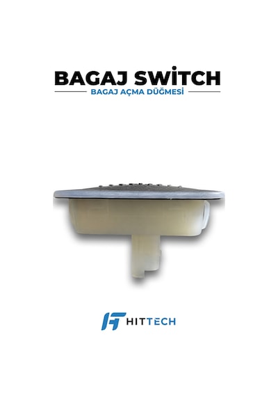 Renault Clio 4, Captur, Megane 2, Megane 3 ve Fluence Uyumlu Bagaj Açma Düğmesi Butonu Switch OEM 8200385515