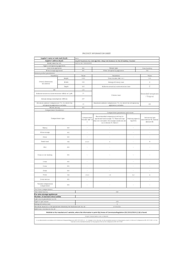 Beko 660316 MI 316 LT No-Frost Kombi Buzdolabı