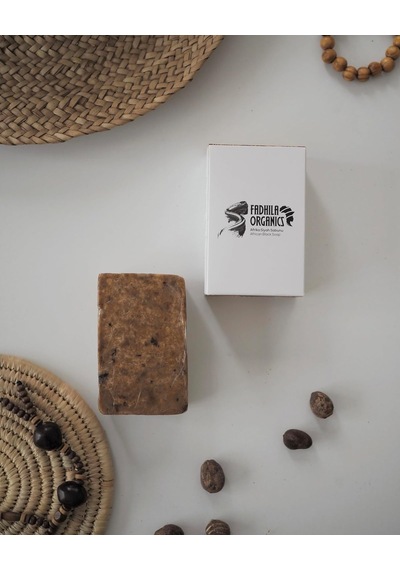Afrika Siyah Sabun,%100 Saf Ve Doğal - 250gr